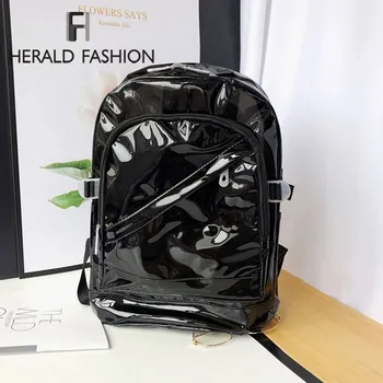 Herald Fashion Waterproof Women PVC Backpacks Candy Color Transparent Fluorescent Student Bag Jelly Clear Ladies' Travel Bags
Herald Fashion Waterproof Women PVC Backpacks Candy Color Transparent Fluorescent Student Bag Jelly Clear Ladies' Travel Bags