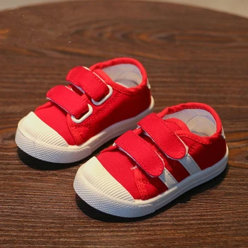Fashion Baby Boys Girls Sneaker Summer Cotton Stripe Children Canvas Shoes Ventilate Pure Color New 2018 Kids Sneakers
Fashion Baby Boys Girls Sneaker Summer Cotton Stripe Children Canvas Shoes Ventilate Pure Color New 2018 Kids Sneakers
