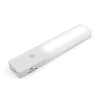 Motion Sensor Light, Rechargeable LED Night Light with Magnetic Strip Stick-on Anywhere for Safe Trunk Hallway Wardrobe Under Ca
Motion Sensor Light, Rechargeable LED Night Light with Magnetic Strip Stick-on Anywhere for Safe Trunk Hallway Wardrobe Under Ca