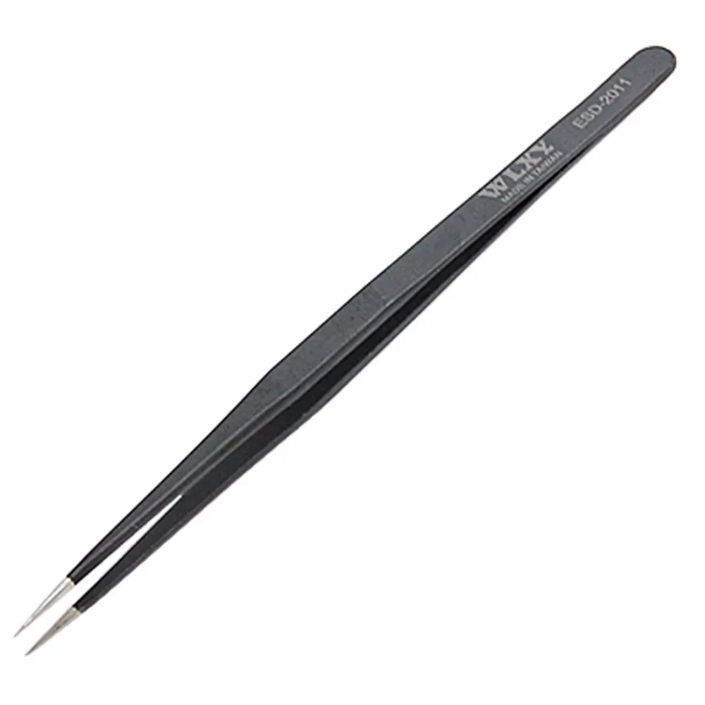 Uxcell Hot Sale 1 Pcs 5-1/2 Inch Compact Straight Extra Fine Point Slim Tweezers Pliers for watchmakers and jewelers
Uxcell Hot Sale 1 Pcs 5-1/2 Inch Compact Straight Extra Fine Point Slim Tweezers Pliers for watchmakers and jewelers