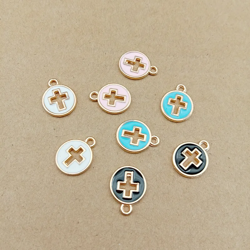 10pcs 11x15mm DIY fashion metal enamel cross charms ornament gold bracelet pendants for necklace earring jewelry making material
10pcs 11x15mm DIY fashion metal enamel cross charms ornament gold bracelet pendants for necklace earring jewelry making material