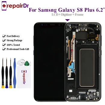 100% Tested AMOLED LCD with frame for SAMSUNG Galaxy S8 Plus G955 G955F Display Touch Screen Digitizer For Samsung S8 Plus lcd
100% Tested AMOLED LCD with frame for SAMSUNG Galaxy S8 Plus G955 G955F Display Touch Screen Digitizer For Samsung S8 Plus lcd
