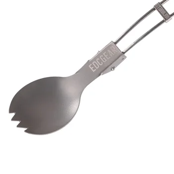 2017 New Outdoor Tableware Hiking Camping Convenient Titanium Folding Spork
2017 New Outdoor Tableware Hiking Camping Convenient Titanium Folding Spork