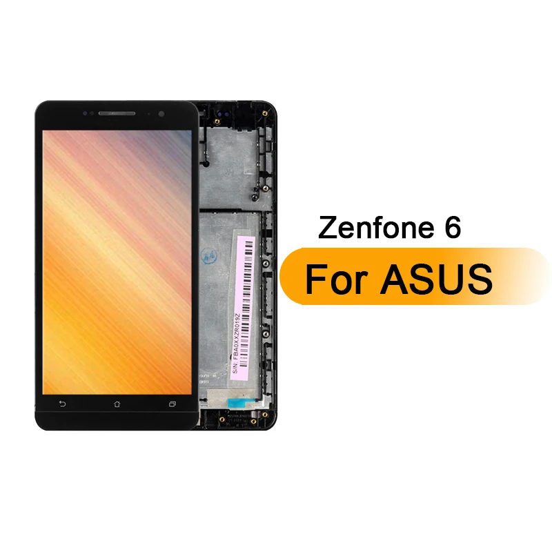 6.0;Display Touch Screen Assembly Replacement with frame For Asus Zenfone 6 LCD A600CG LCD
6.0;Display Touch Screen Assembly Replacement with frame For Asus Zenfone 6 LCD A600CG LCD
