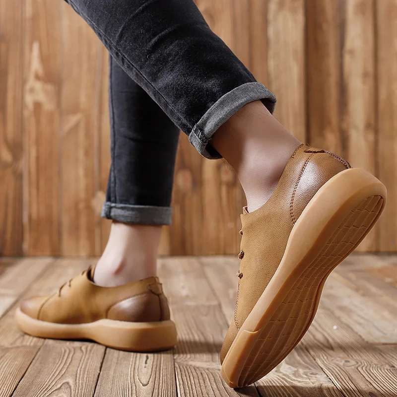 Shoes Men Comfortable Genuine Leather Men Shoes Quality Lace Up Casual Leather Loafers Soft Men Flats Hot Sale Moccasins Shoes
Shoes Men Comfortable Genuine Leather Men Shoes Quality Lace Up Casual Leather Loafers Soft Men Flats Hot Sale Moccasins Shoes