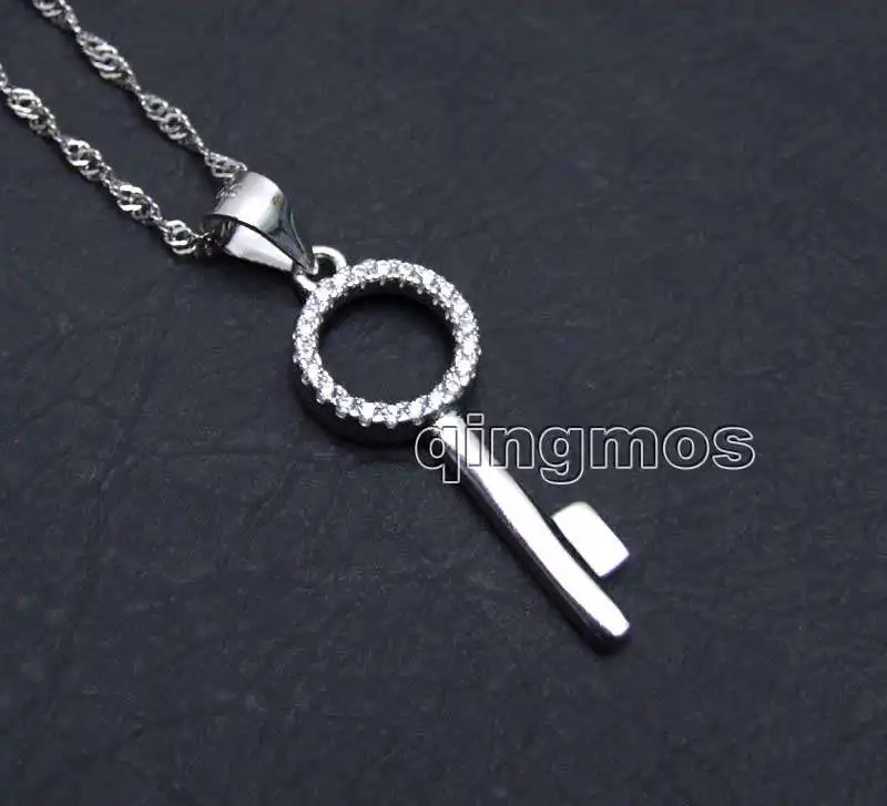 Fashion 31*10mm White Key shape Sterling silver 925 Pendant free 16" silver 925 Chain-nec6249 Wholesale/retail Free ship
Fashion 31*10mm White Key shape Sterling silver 925 Pendant free 16" silver 925 Chain-nec6249 Wholesale/retail Free ship
