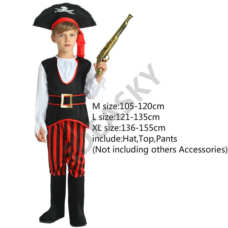 fancy dress costume accessory SCARY PIRATE CAPTAIN SKULL SWORD HALLOWEEN