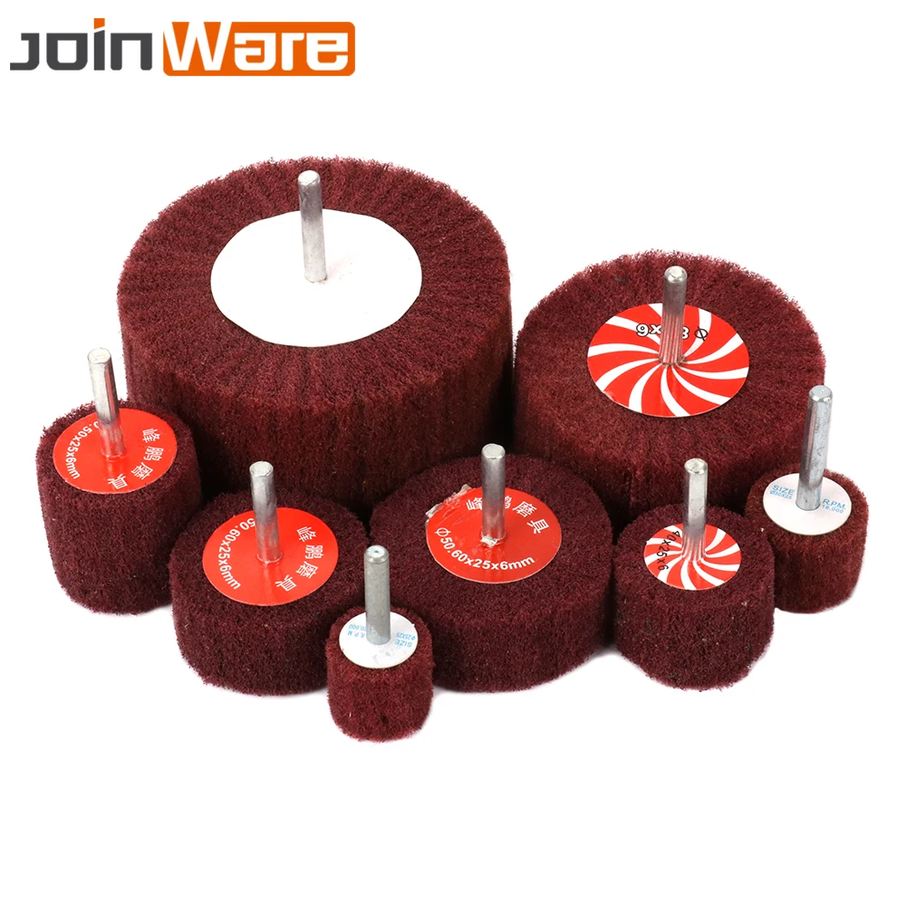 20mm-100mm Non-woven Flap Sanding Wheel 320# 6mm Shank Fiber Abrasive Scouring Pad Polishing Grinding Wheel For Metal Cleaning
20mm-100mm Non-woven Flap Sanding Wheel 320# 6mm Shank Fiber Abrasive Scouring Pad Polishing Grinding Wheel For Metal Cleaning