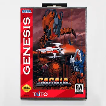 Sagaia (aka Darius II) Game Cartridge 16 bit MD Game Card With Retail Box For Sega Mega Drive For Genesis
Sagaia (aka Darius II) Game Cartridge 16 bit MD Game Card With Retail Box For Sega Mega Drive For Genesis