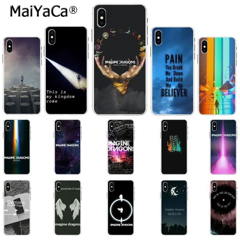 MaiYaCa imagine dragons night music TPU Soft Silicone Transparent Phone Case for Apple iPhone 8 7 6 6S Plus X XS MAX 5 5S SE XR
MaiYaCa imagine dragons night music TPU Soft Silicone Transparent Phone Case for Apple iPhone 8 7 6 6S Plus X XS MAX 5 5S SE XR