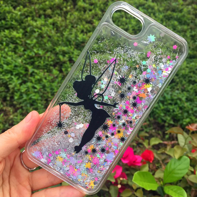 Rainbow Glitters Fairy Tinkerbell Quicksand Flowing Back Clear Half Cover Case For iPhone8 6/6s 7plus 5S/SE Shell Protection
Rainbow Glitters Fairy Tinkerbell Quicksand Flowing Back Clear Half Cover Case For iPhone8 6/6s 7plus 5S/SE Shell Protection