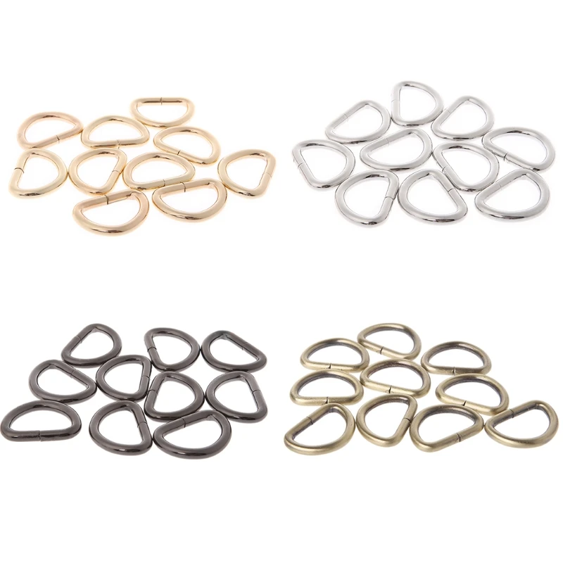 Fashion New 10 Pcs 25mm Inner Width Metal Half Round Shaped Non Welded D Ring DIY Bag Accessories Replacement
Fashion New 10 Pcs 25mm Inner Width Metal Half Round Shaped Non Welded D Ring DIY Bag Accessories Replacement