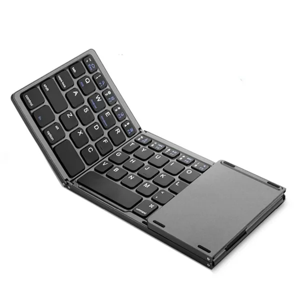 With Touch pad For Tablet,Laptop,Desktop Universal Keyboard Wireless Bluetooth Folding Keyboard Three Folded Mini Keyboard
With Touch pad For Tablet,Laptop,Desktop Universal Keyboard Wireless Bluetooth Folding Keyboard Three Folded Mini Keyboard