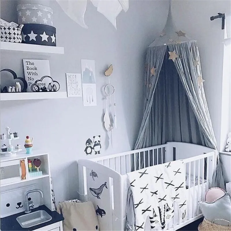 Baby bed curtain Children Room decoration Crib Netting baby Tent Cotton Hung Dome baby Mosquito Net photography props
Baby bed curtain Children Room decoration Crib Netting baby Tent Cotton Hung Dome baby Mosquito Net photography props