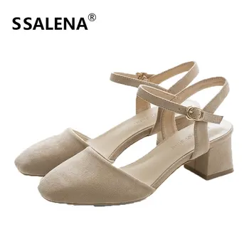 Women Round Toe Gladiator Sandals Women Ankle Straps Shallow Pumps Ladies Retro Fashion Chunky Heels Shoes AA51660
Women Round Toe Gladiator Sandals Women Ankle Straps Shallow Pumps Ladies Retro Fashion Chunky Heels Shoes AA51660