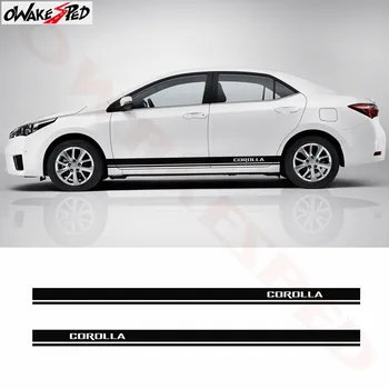 Car Side Skirt Decor Sticker Stripes Lattice Styling Auto Body Door Stickers Vinyl Decal For Toyota Corolla 2009-2016
Car Side Skirt Decor Sticker Stripes Lattice Styling Auto Body Door Stickers Vinyl Decal For Toyota Corolla 2009-2016