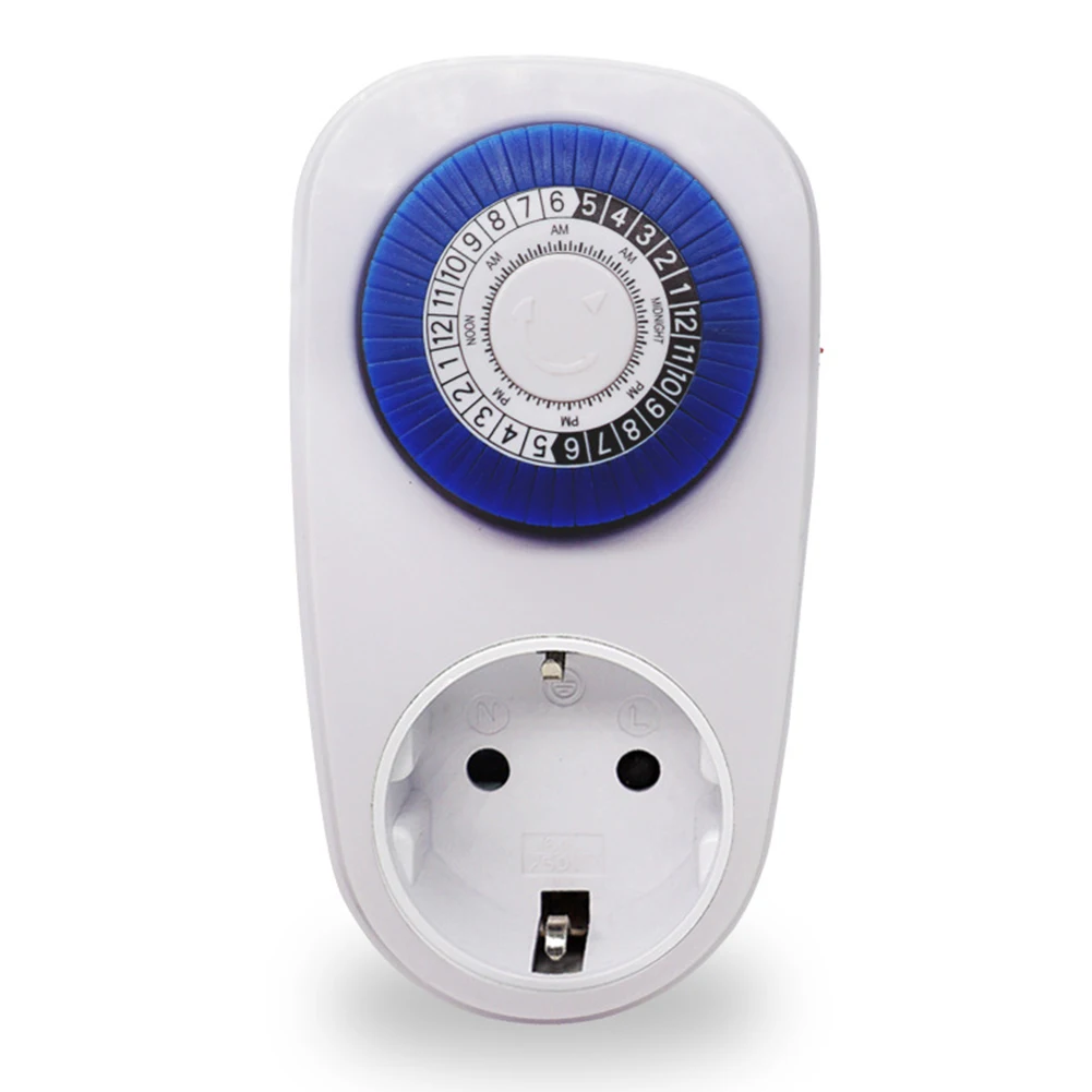 New Arrival 24Hr Mechanical Electrical Plug Program Switch Outlet Timer EU/US/UK Plug 24 Hour Timer Switch Socket Socket P20
New Arrival 24Hr Mechanical Electrical Plug Program Switch Outlet Timer EU/US/UK Plug 24 Hour Timer Switch Socket Socket P20