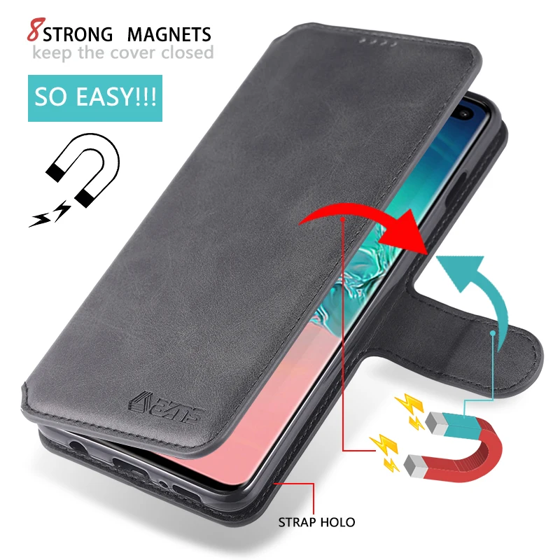 Magnetic Flip Leather Wallet Case For Samsung Galaxy S10 S9 S8 Plus Note 9 8 A6 A8 A7 A9 A6s A8s A10 A30 A50 M10 M20 S10e Cases
Magnetic Flip Leather Wallet Case For Samsung Galaxy S10 S9 S8 Plus Note 9 8 A6 A8 A7 A9 A6s A8s A10 A30 A50 M10 M20 S10e Cases