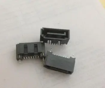 SATA 7P hard disk interface package window plate with 90 degrees vertical attached Pisces fork connector
SATA 7P hard disk interface package window plate with 90 degrees vertical attached Pisces fork connector