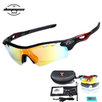 UV400 Protection Cycling Sunglasses 5 Lenses Windproof Fishing Golf Baseball Sunglasses Softball Hiking Glasses Eyewear
UV400 Protection Cycling Sunglasses 5 Lenses Windproof Fishing Golf Baseball Sunglasses Softball Hiking Glasses Eyewear