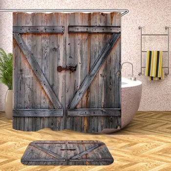 35 3D Bathroom Shower Curtain Wood Grain Brick Pattern Waterproof Bath Curtains for Bathtub Bathing Cover Large Wide 12pcs Hooks
35 3D Bathroom Shower Curtain Wood Grain Brick Pattern Waterproof Bath Curtains for Bathtub Bathing Cover Large Wide 12pcs Hooks