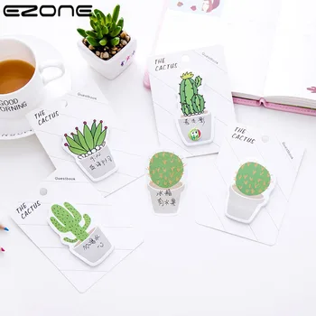 EZONE Cactus Heteromorphic Sticker Notes Cute Plant Memo Pad Kawaii Style Papers Bookmark Stationery Diary Decoration Sticker
EZONE Cactus Heteromorphic Sticker Notes Cute Plant Memo Pad Kawaii Style Papers Bookmark Stationery Diary Decoration Sticker