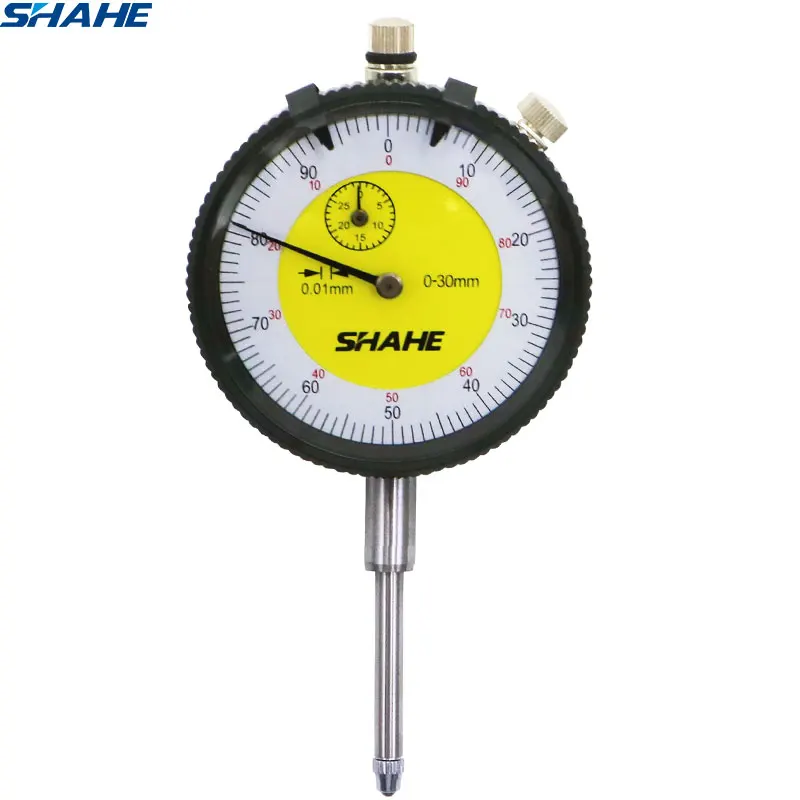 shahe 0-30 mm analog dial gauge Shock-Proof indicator precision tools indicators with strong box | Инструменты