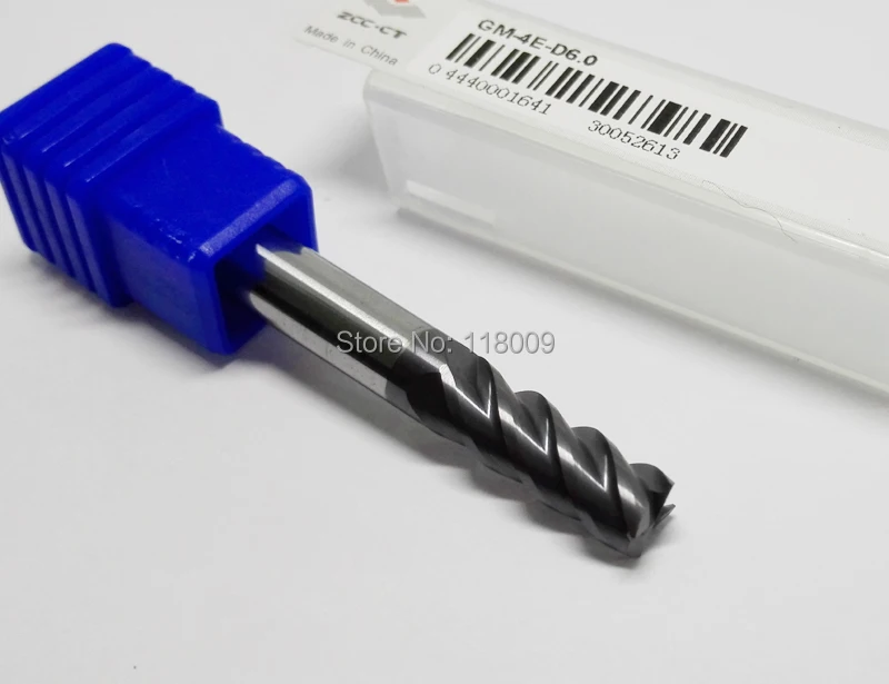 2pcs 6mm GM-4E-D6.0 Original ZCC.CT Carbide 4 Flutes Flat end mills D6*16*D6*50
2pcs 6mm GM-4E-D6.0 Original ZCC.CT Carbide 4 Flutes Flat end mills D6*16*D6*50