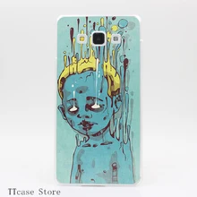 1685CA HE BLUE BOY WITH THE GOLDEN HAIR Transparent Hard Cover Case for Galaxy A3 A5 A7 A8 Note 2 3 4 5 J5 J7 Grand 2 & Prime