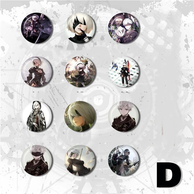 1pcs ZXFJXR Game 58MM NieR: No.2 B YoRHa No. 9 Type S Stemma Broche Round Badges Icons On Backpack Pins For Fans
1pcs ZXFJXR Game 58MM NieR: No.2 B YoRHa No. 9 Type S Stemma Broche Round Badges Icons On Backpack Pins For Fans