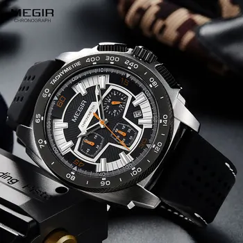 Men's Silicone Sports Quartz Wrist Watches Army Military Clock Chronograph Stop Watch Man Relogios Masculino 2056GS-BK-1 
Men's Silicone Sports Quartz Wrist Watches Army Military Clock Chronograph Stop Watch Man Relogios Masculino 2056GS-BK-1