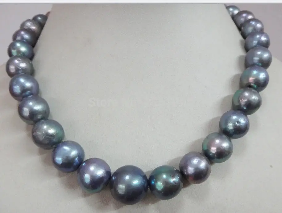 xd 00485 HUGE 15MM NATURAL AUSTRALIAN SOUTH SEA GENUINE SILVERY GRAY PEARL NECKLACE (A0329)
xd 00485 HUGE 15MM NATURAL AUSTRALIAN SOUTH SEA GENUINE SILVERY GRAY PEARL NECKLACE (A0329)