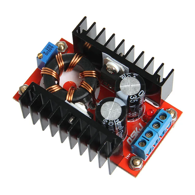 Geeetech Free Shipping 150W Boost Converter DC-DC 10-32V to 12-35V Step Up Voltage Charger Module
Geeetech Free Shipping 150W Boost Converter DC-DC 10-32V to 12-35V Step Up Voltage Charger Module