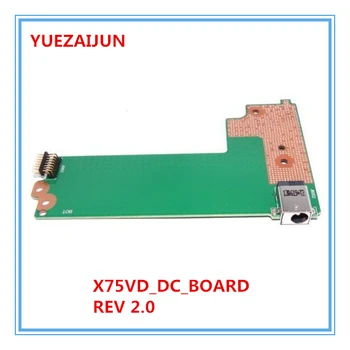 X75VD_DC_BOARD For Asus X75A X75V X75VD DC Power Board Button Switch REV:2.0 60-NC0DC1000 
X75VD_DC_BOARD For Asus X75A X75V X75VD DC Power Board Button Switch REV:2.0 60-NC0DC1000