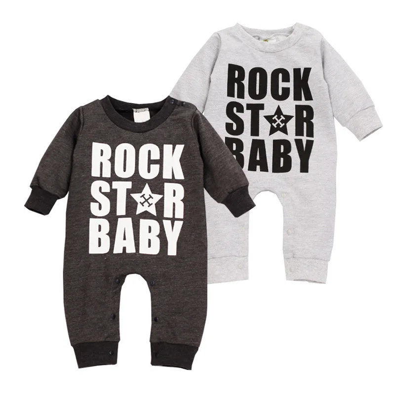 Infant Solid Rompers Spring Autumn Rock Star Letter Baby Costume Cotton Long Sleeve Coveralls O-Neck Infant Solid Rompers
Infant Solid Rompers Spring Autumn Rock Star Letter Baby Costume Cotton Long Sleeve Coveralls O-Neck Infant Solid Rompers