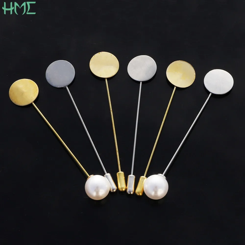10pcs Gold Rhodium Pearl Alloy Long Brooch Pin Base Blank Tray Bezels Brooches For DIY Lapel Dress Jewelry Making Accessories
10pcs Gold Rhodium Pearl Alloy Long Brooch Pin Base Blank Tray Bezels Brooches For DIY Lapel Dress Jewelry Making Accessories