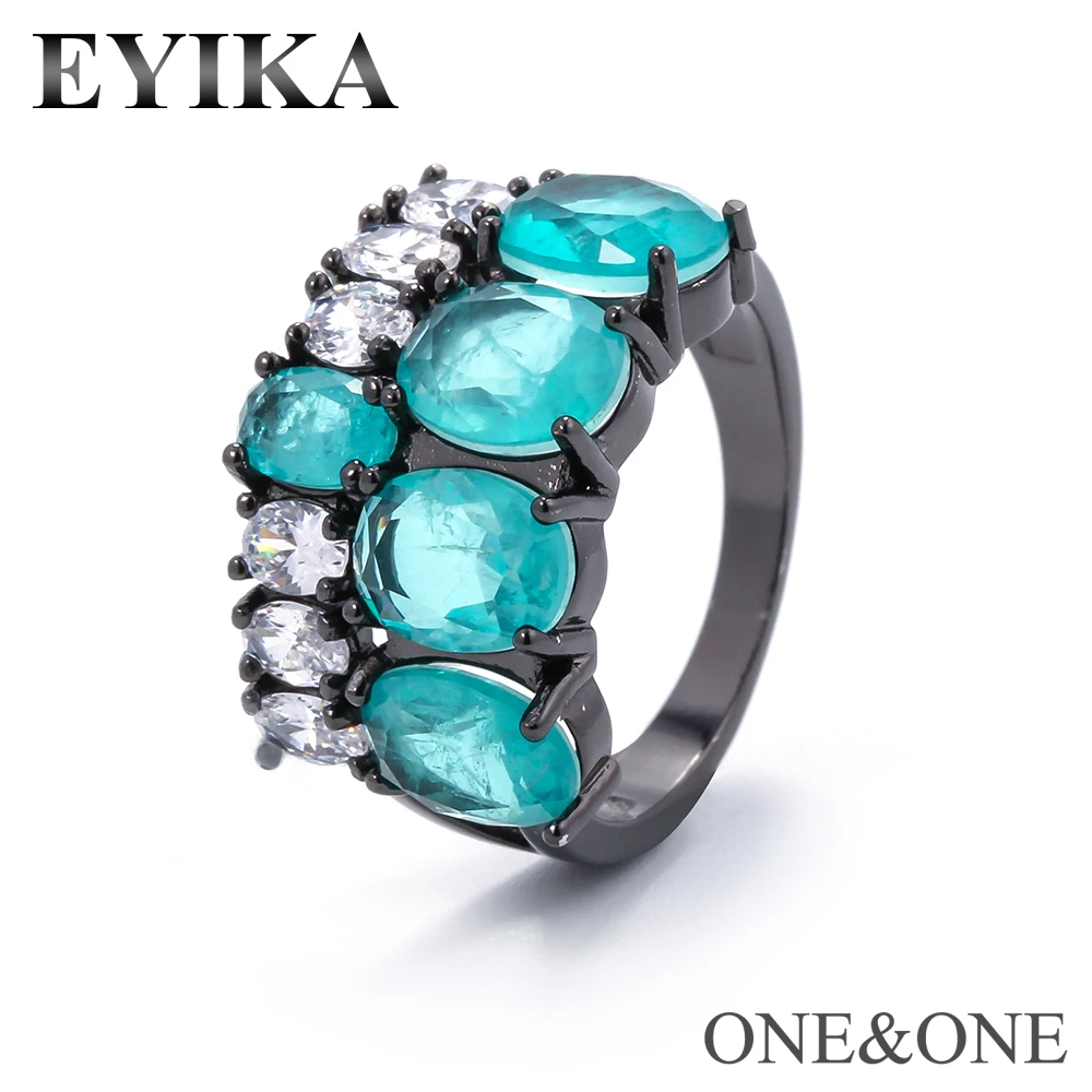 EYIKA Trend Party Ring fusion crystal stone paved CZ AAA Jewelry 3 Sizes for choice personality Ring gift for Women/Girl
EYIKA Trend Party Ring fusion crystal stone paved CZ AAA Jewelry 3 Sizes for choice personality Ring gift for Women/Girl
