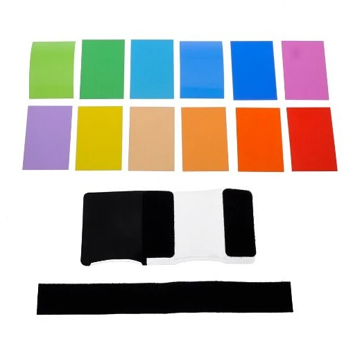 12pcs Universal Speedlite Color Filter Kit for Camera Flash Lamp Shade Flash Color Card For Canon Nikon Sony Pentax
12pcs Universal Speedlite Color Filter Kit for Camera Flash Lamp Shade Flash Color Card For Canon Nikon Sony Pentax