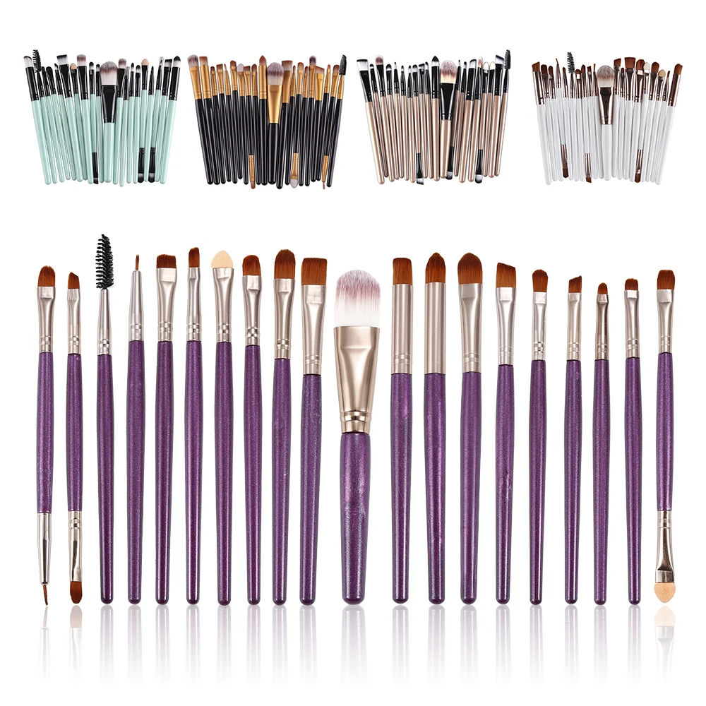 Professional 20/15/1pcs Makeup Brushes Set Cosmetic Women Foundation Eyeshadow Eyeliner Lip Brush Tools Kit Pincel maquiagem
Professional 20/15/1pcs Makeup Brushes Set Cosmetic Women Foundation Eyeshadow Eyeliner Lip Brush Tools Kit Pincel maquiagem