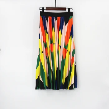 Summer High Street Style A-line Mid-Calf Christmas Europen 2019 New-Coming Cartoon Pattern High Elasticity Pleated Skirt
Summer High Street Style A-line Mid-Calf Christmas Europen 2019 New-Coming Cartoon Pattern High Elasticity Pleated Skirt