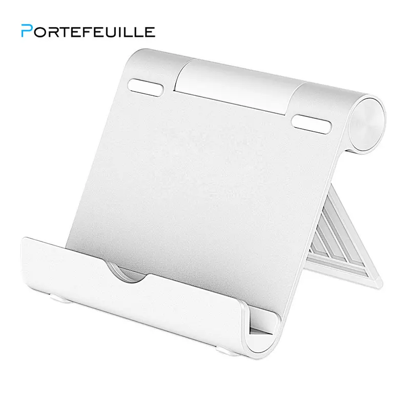 Portefeuille Stand for Tablet Smartphone Multi-Angle Portable Aluminum Holder For iPad 2018 Pro 12.9 Xiaomi mi pad 4 plus Porta
Portefeuille Stand for Tablet Smartphone Multi-Angle Portable Aluminum Holder For iPad 2018 Pro 12.9 Xiaomi mi pad 4 plus Porta