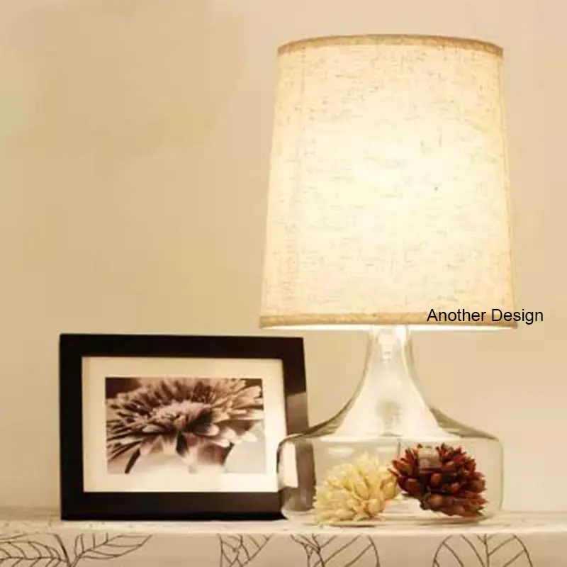 Fashion European glass table lamps bedroom table lights with glass vase Fabric cover Art Decor home lighting high quality luxury
Fashion European glass table lamps bedroom table lights with glass vase Fabric cover Art Decor home lighting high quality luxury