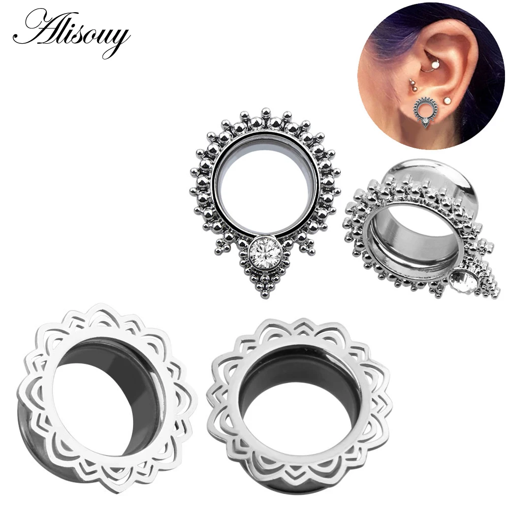 Alisouy 2pcs Piercing ear tunnel plugs Jewelry silver ear piercing Water Drop Gem ear expander gauges 6-16mm body jewelry
Alisouy 2pcs Piercing ear tunnel plugs Jewelry silver ear piercing Water Drop Gem ear expander gauges 6-16mm body jewelry