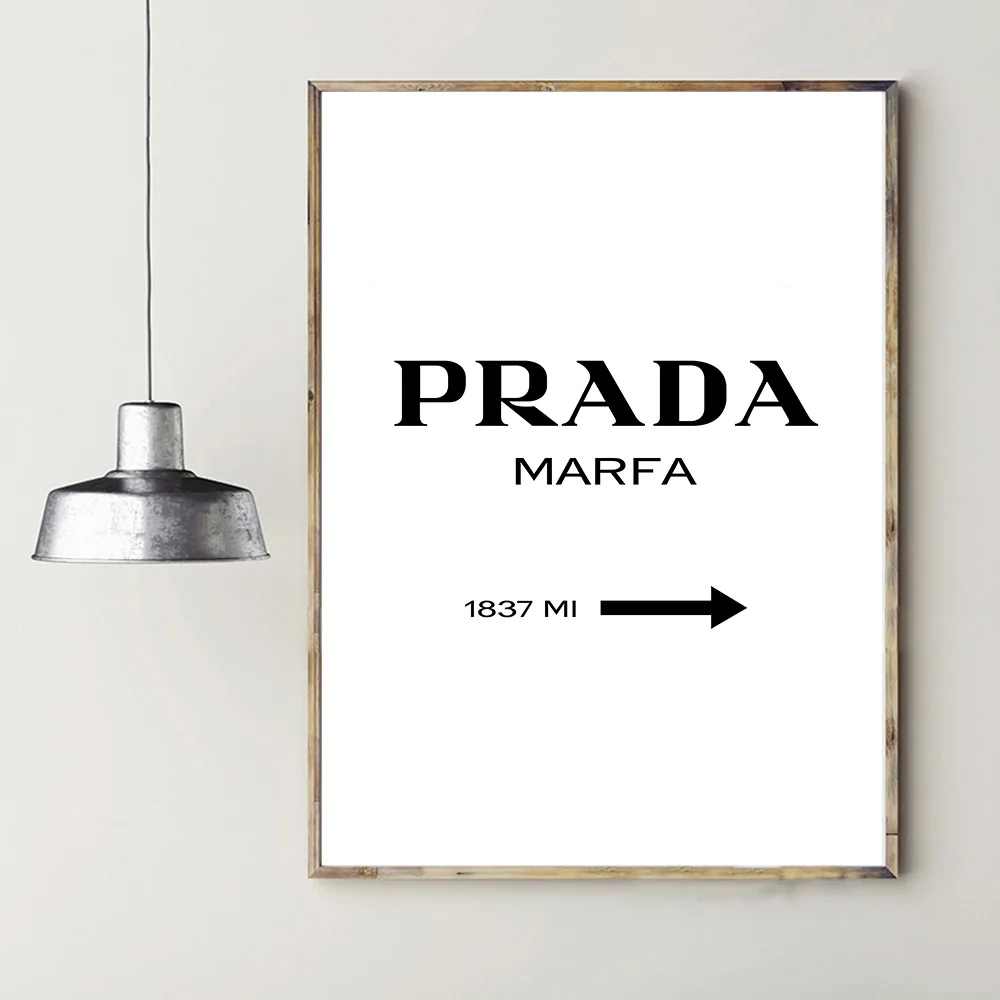PRADA Canvas Art Posters and Prints Nordic Minimalist Painting Balck White Wall Picture for Living Room Modern Home Decor
PRADA Canvas Art Posters and Prints Nordic Minimalist Painting Balck White Wall Picture for Living Room Modern Home Decor