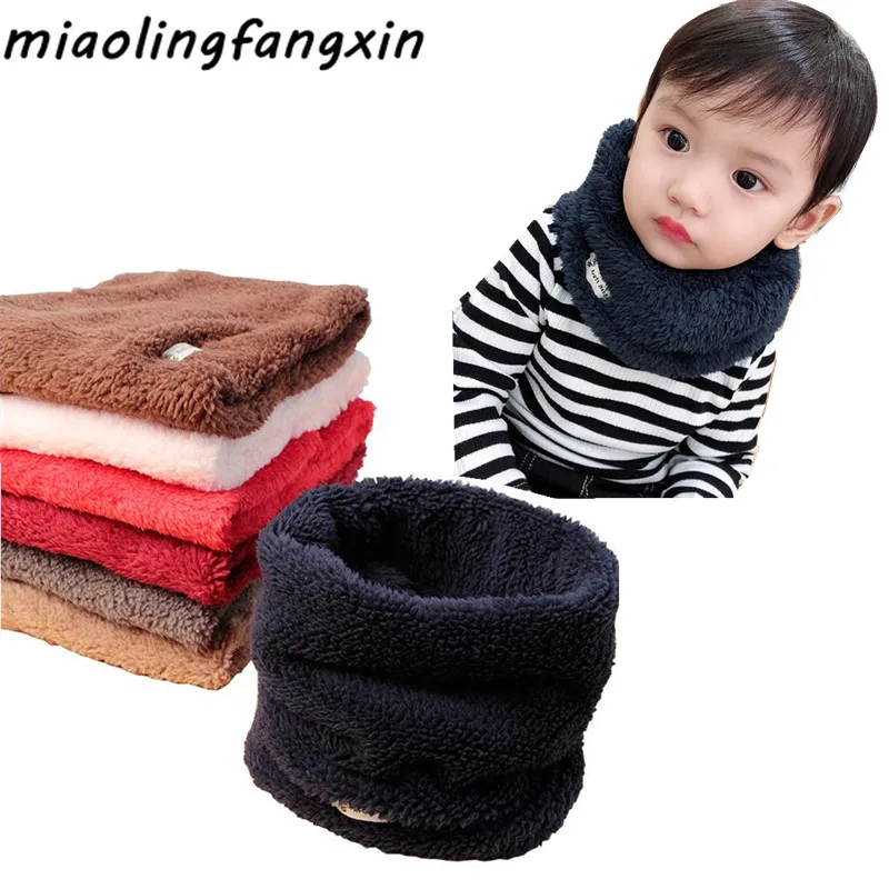 Winter New Children Scarf Ring Solid Color Kids Warm Neckchief Head Wear Boys Girls Plush Bufandas Velvet Collar Baby Scarf
Winter New Children Scarf Ring Solid Color Kids Warm Neckchief Head Wear Boys Girls Plush Bufandas Velvet Collar Baby Scarf