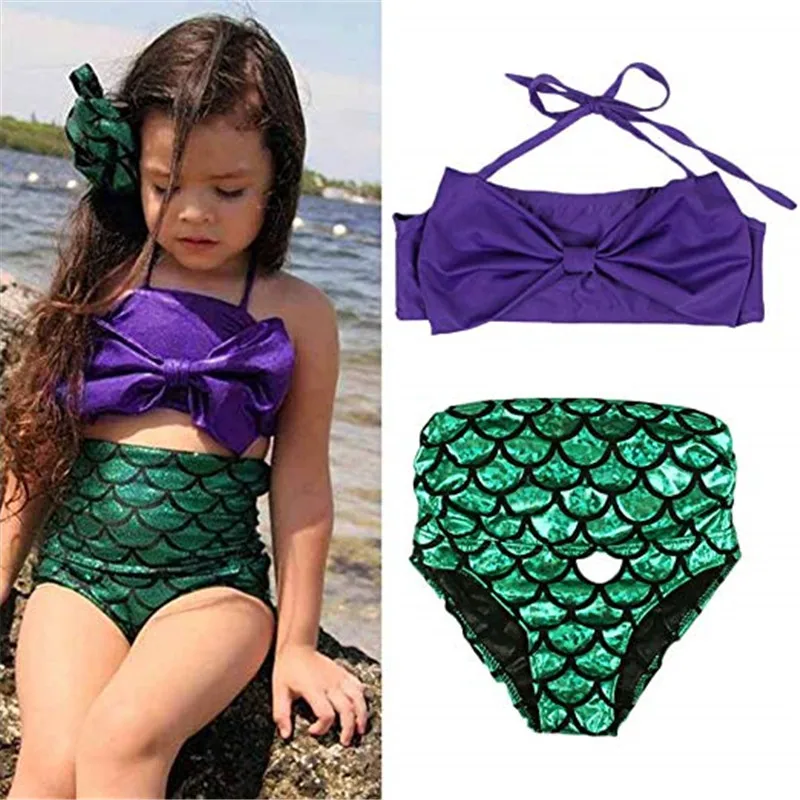2 Pcs Princess Mermaid Tail Swimwear Infantil Baby Bikini Set Fancy Costume Swimsuit For Girls
2 Pcs Princess Mermaid Tail Swimwear Infantil Baby Bikini Set Fancy Costume Swimsuit For Girls