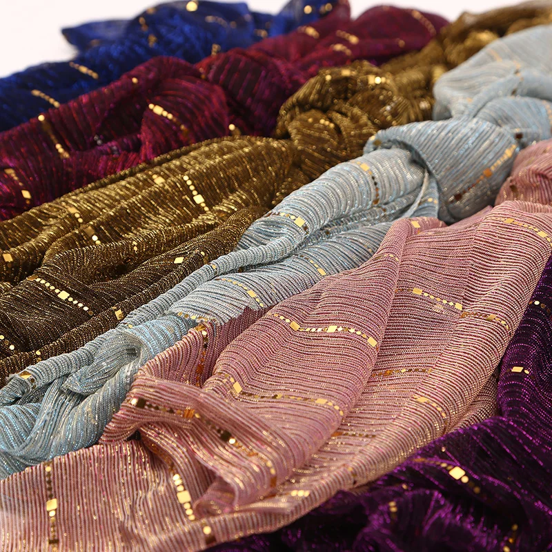 2018 Hot Sale Fashion shiny gold Plain color scarf women hijab scarves shawl lady veils pashmina bandana muslim wraps muffler
2018 Hot Sale Fashion shiny gold Plain color scarf women hijab scarves shawl lady veils pashmina bandana muslim wraps muffler