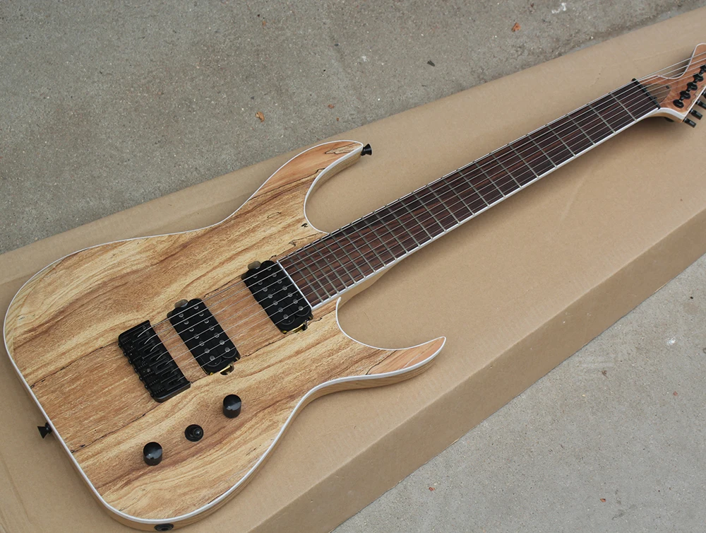7 Strings ASH Electric Guitar with HH Pickups,Rosewood Freboard,White Binding,24 Frets,offering customized services
7 Strings ASH Electric Guitar with HH Pickups,Rosewood Freboard,White Binding,24 Frets,offering customized services