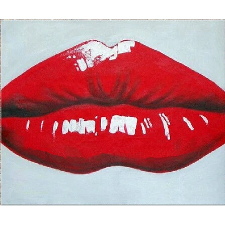 New 2015 Free Shipping Modern Abstract Pictures Oil Painting on Canvas Abstract Lips Wall Art for Home Decoration Handpainted
New 2015 Free Shipping Modern Abstract Pictures Oil Painting on Canvas Abstract Lips Wall Art for Home Decoration Handpainted