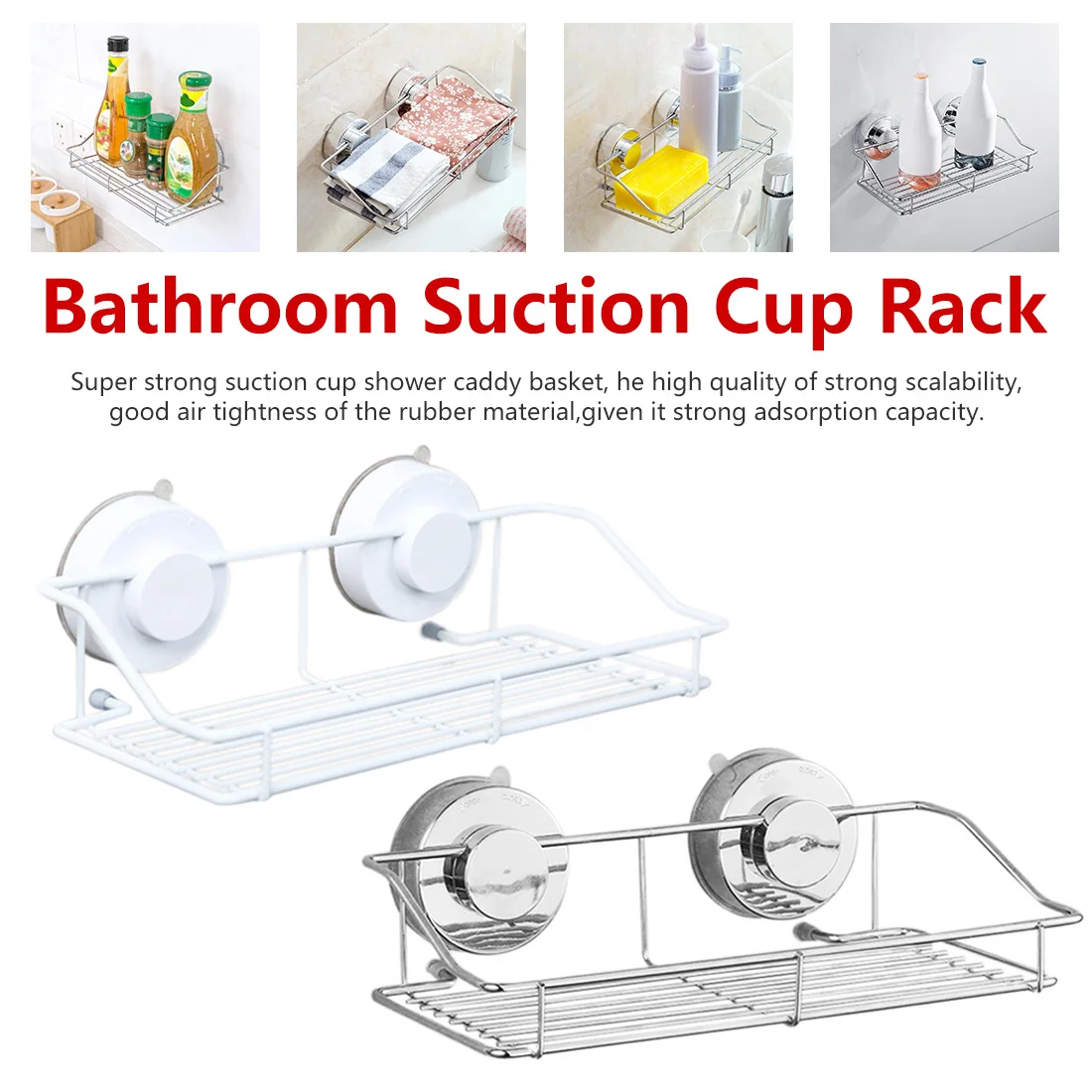 Stainless Steel Wall Rack Kitchen Faucet Sink Storage Rack Drain Basket Shower Rod Rack Kitchen Storage Holder
Stainless Steel Wall Rack Kitchen Faucet Sink Storage Rack Drain Basket Shower Rod Rack Kitchen Storage Holder